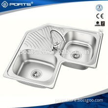 Hot sale factory directly oem quality ceramic black and white color sinks of POATS
